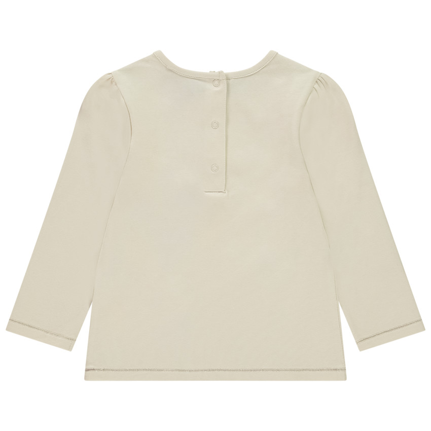 Camiseta de manga larga con estampado de animales para bebé niña 