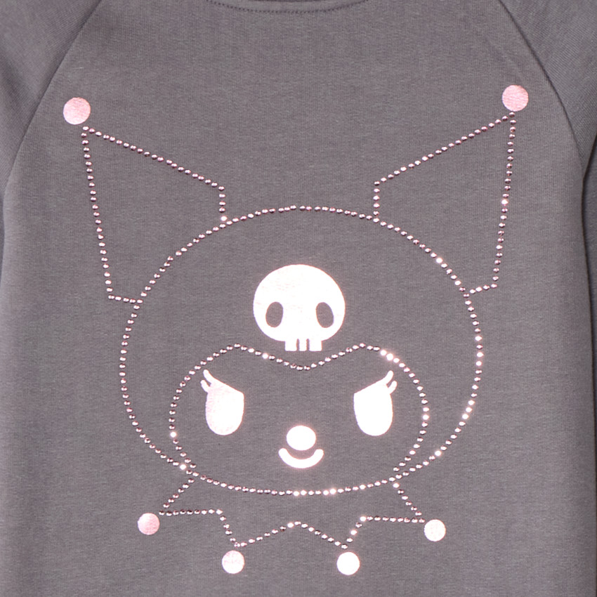 Conjunto de chándal niña con estampado de Kuromi. 