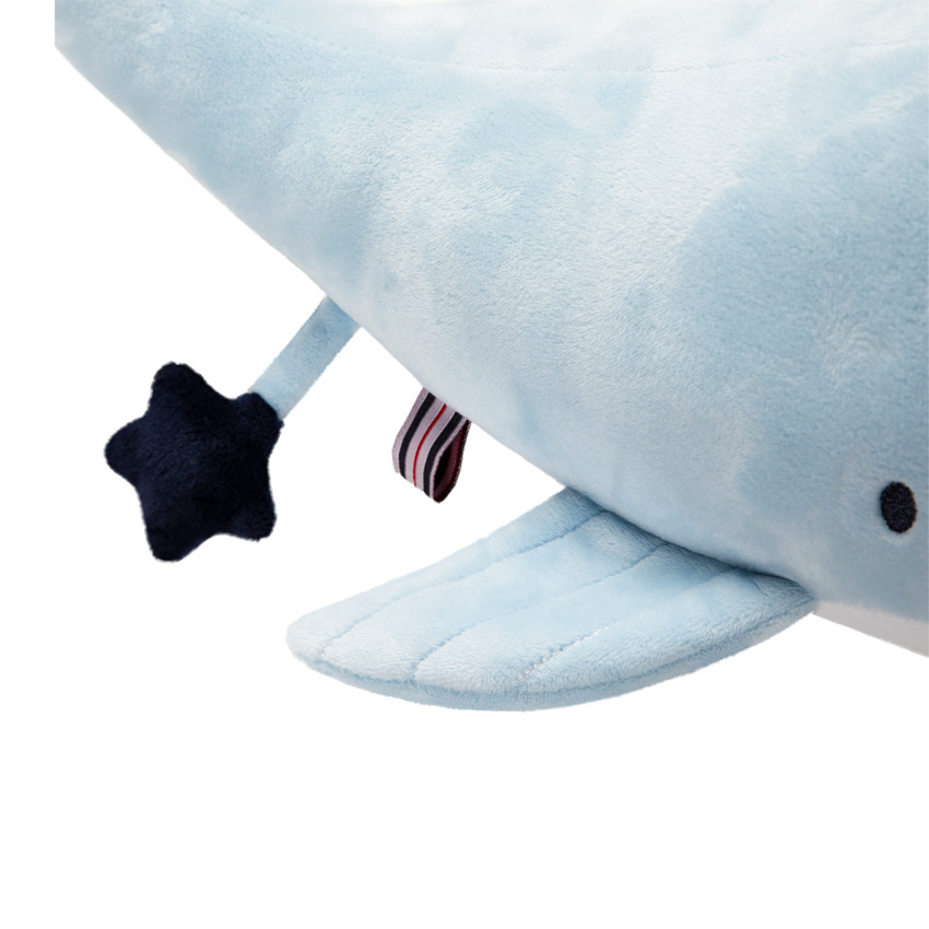 Peluche ballena en poliéster 