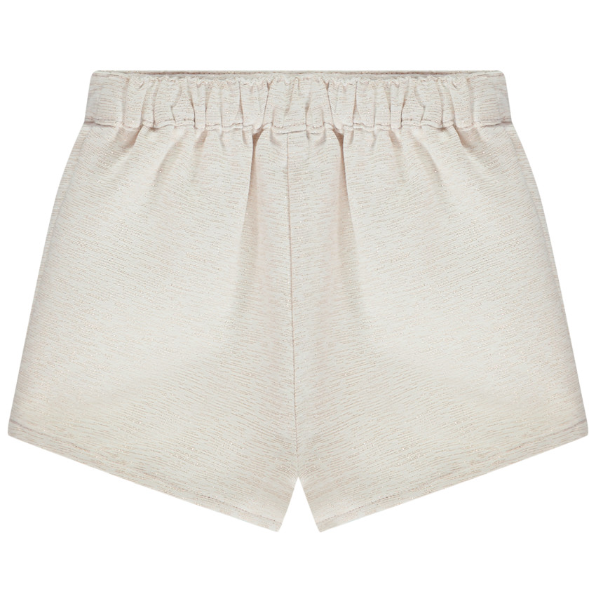 Short de talle alto en jacquard y lurex para bebé niña  Additional Short de talle alto en jacquard y lurex para bebé niña