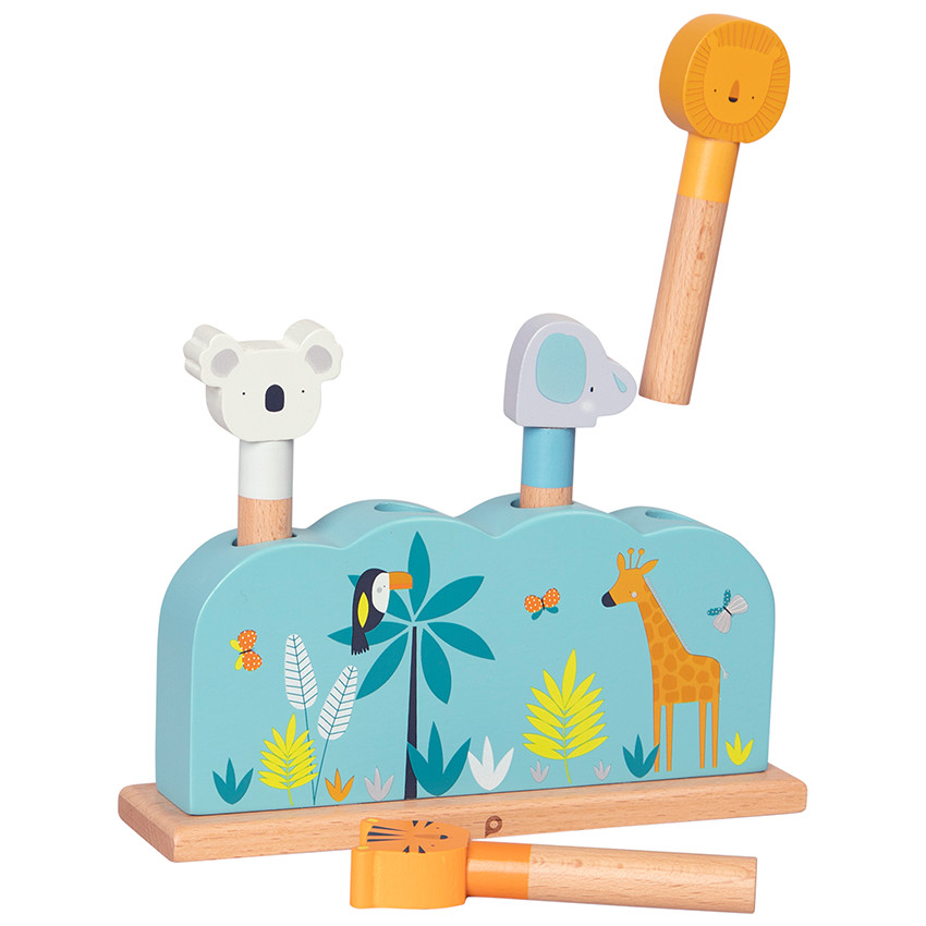 Puzzle de 6 piezas - Crazy jungle  Additional Puzzle de 6 piezas - Crazy jungle