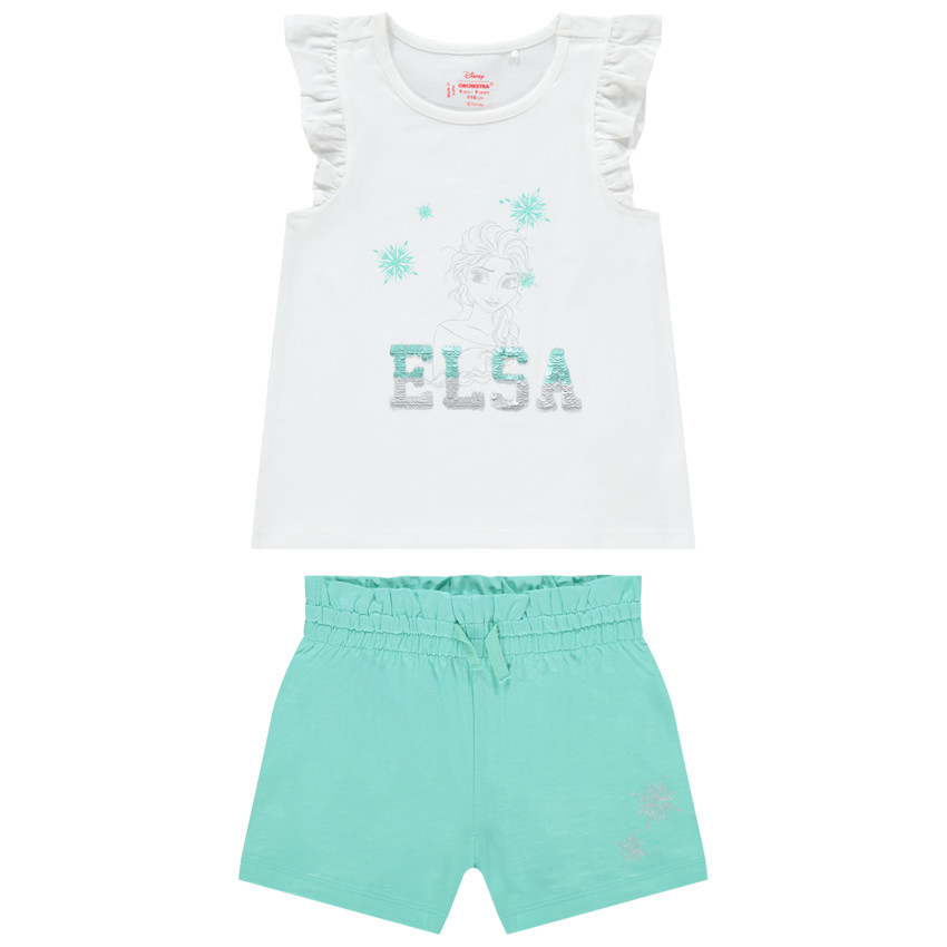 Ensemble à débardeur print Elsa Disney en sequins magiques  Additional Ensemble à débardeur print Elsa Disney en sequins magiques