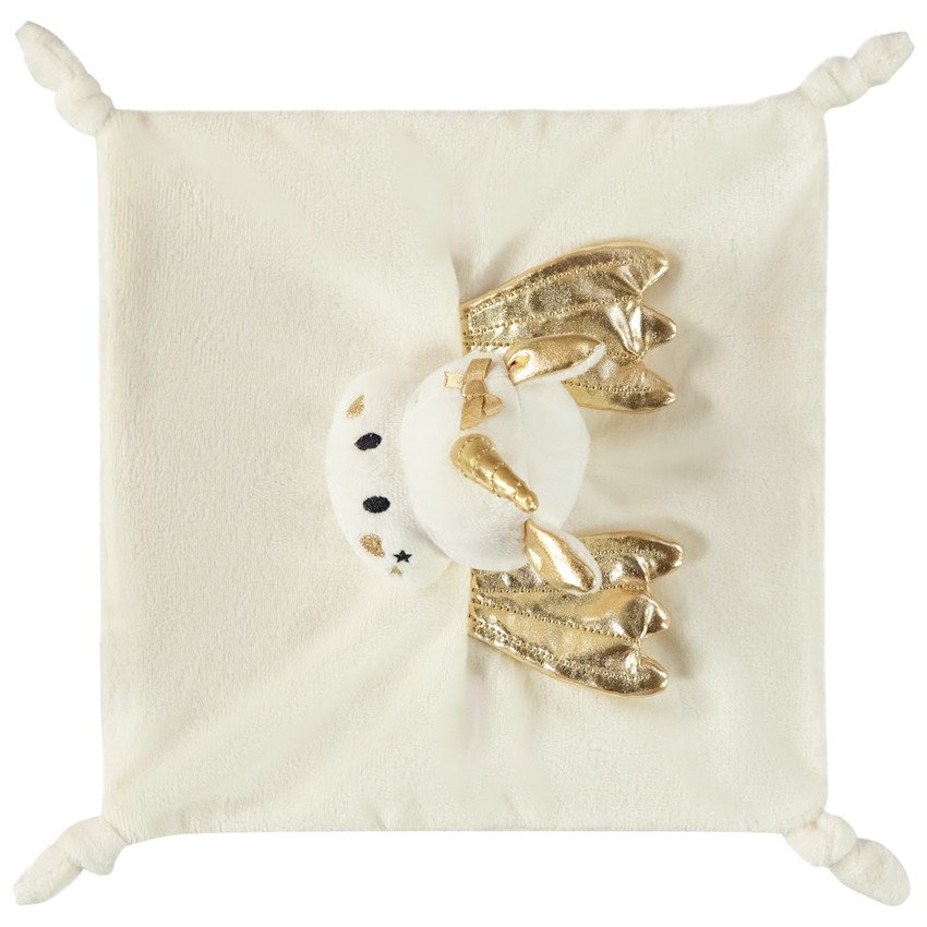 Doudou pañuelo Unicornio para bebé niña 