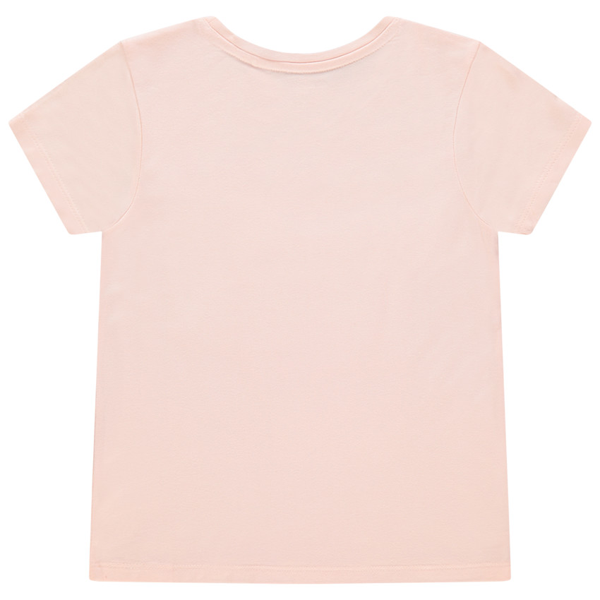 Camiseta manga corta print estrella con lentejuelas 