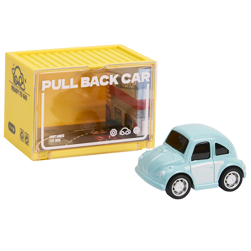 Véhicule miniature à friction Voiture turquoise 