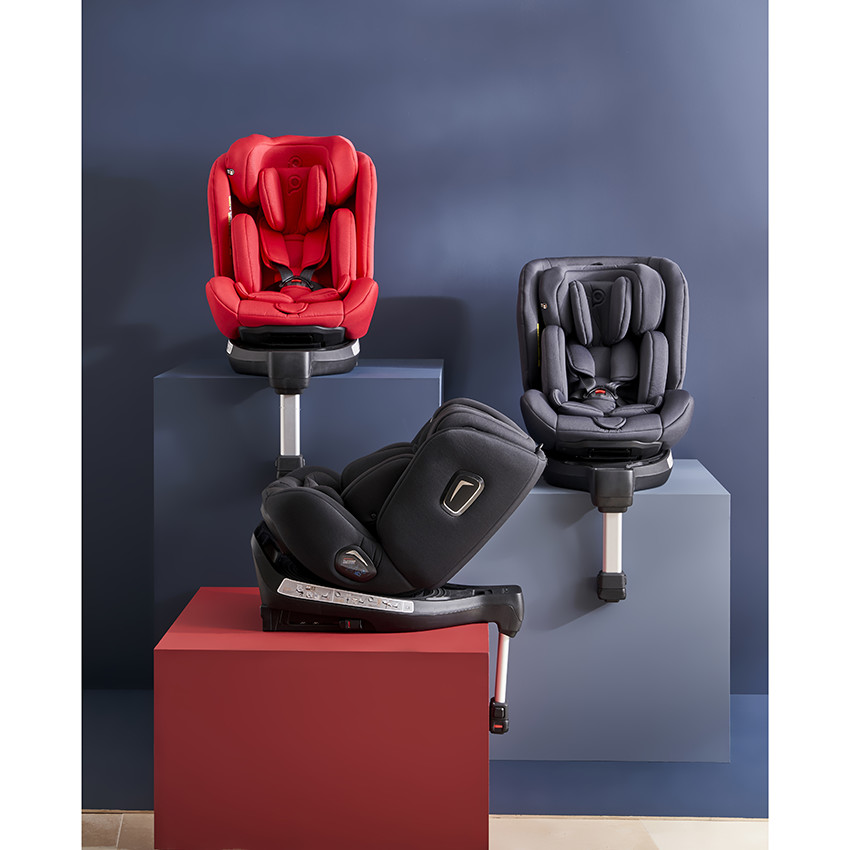 Silla de coche giratoria i-Twist i-Size negra 