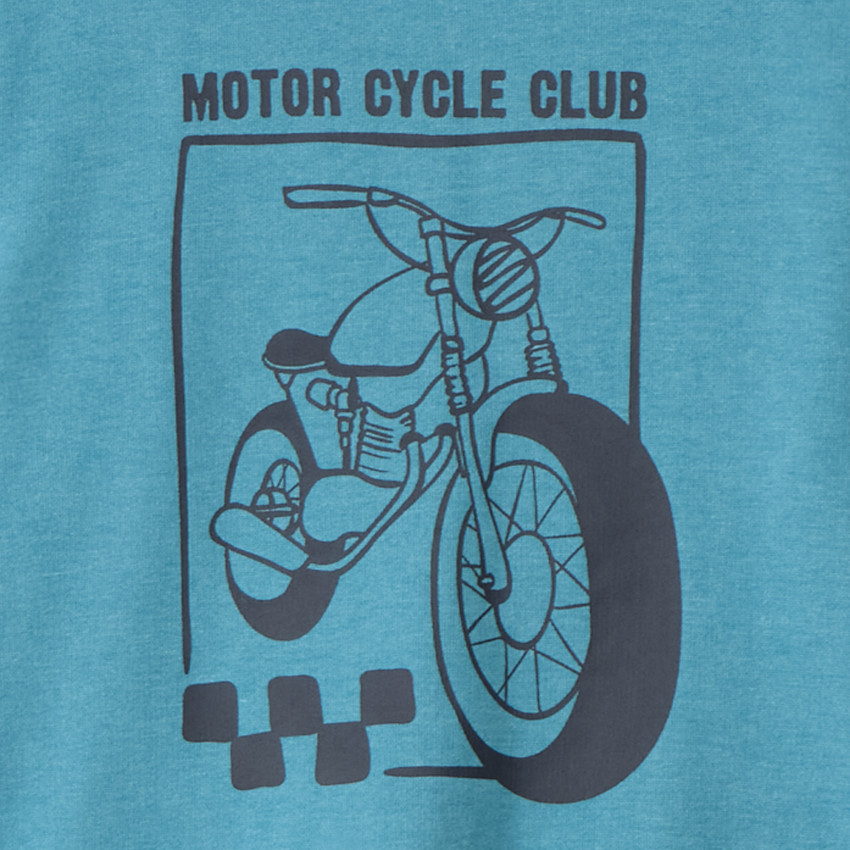 Conjunto de chándal de felpa con estampado fantasía para niño 