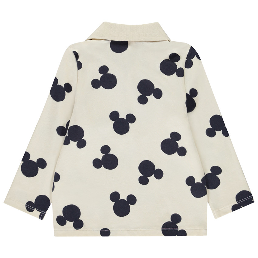 Polo de manga larga estampado Mickey Disney para bebé niño  Additional Polo de manga larga estampado Mickey Disney para bebé niño
