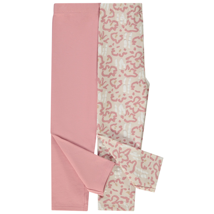 Lot de 2 caleçons en molleton pour bébé fille 