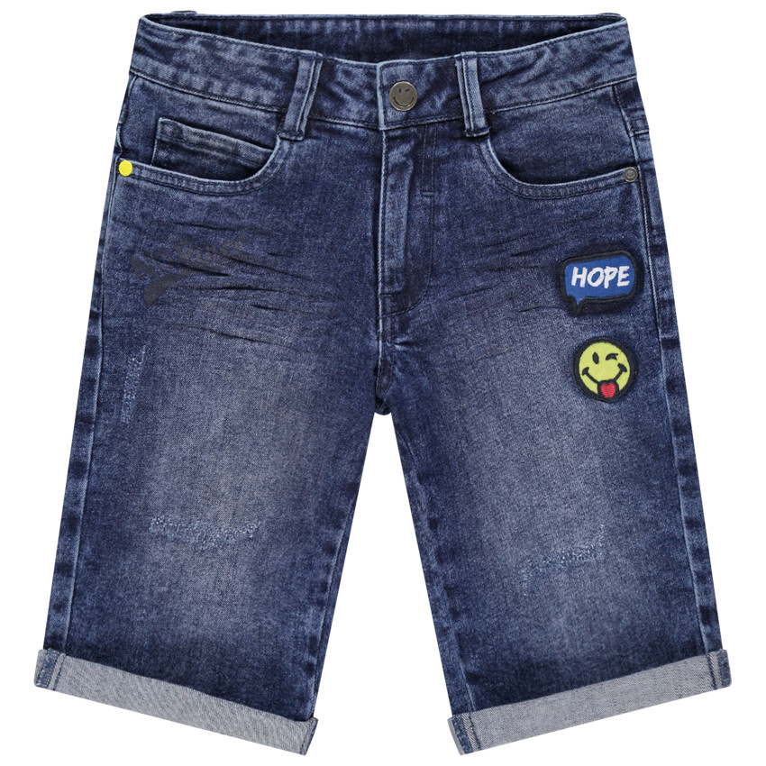 Bermudas vaqueras efecto lavado SmileyWorld 