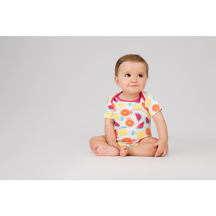 Lote de 5 bodies de fantasía con abertura adaptada a cada edad 