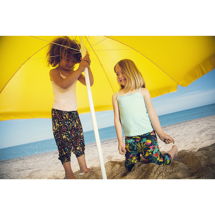 Pack de 3 camisetas sin mangas lisas para niña 