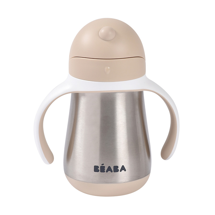 Vaso aprendizaje acero inoxidable 250ml - Arcilla 