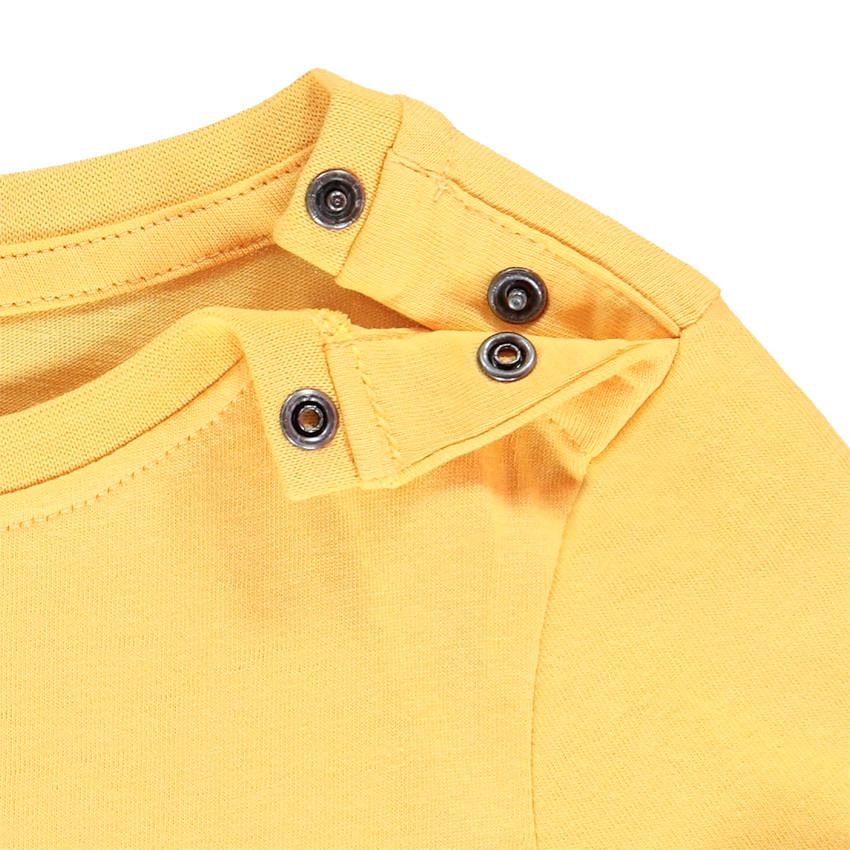 Pack de 3 camisetas de algodón lisas para bebé niño 