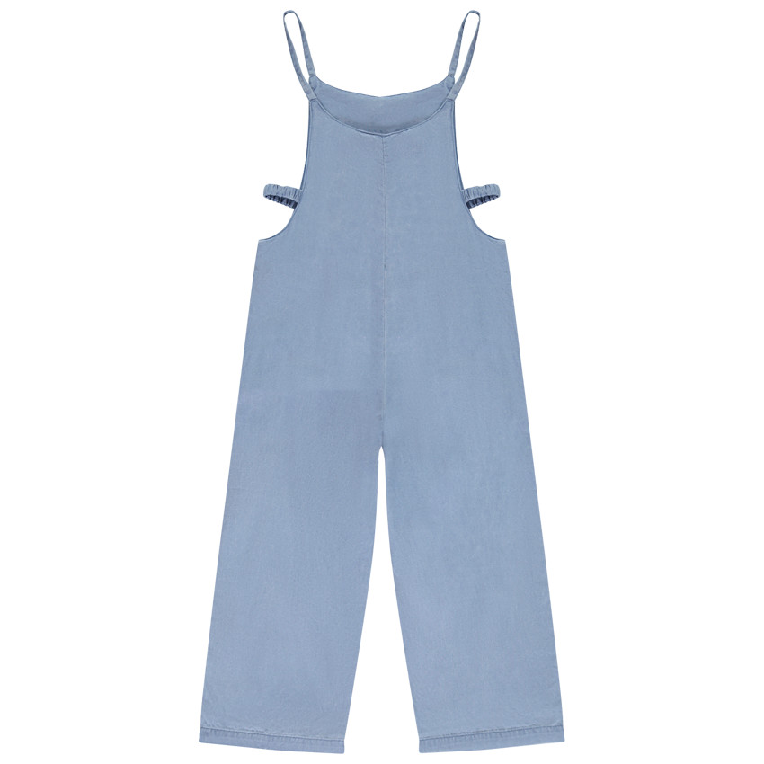 Combinaison larga lisa en lyocell para niña 