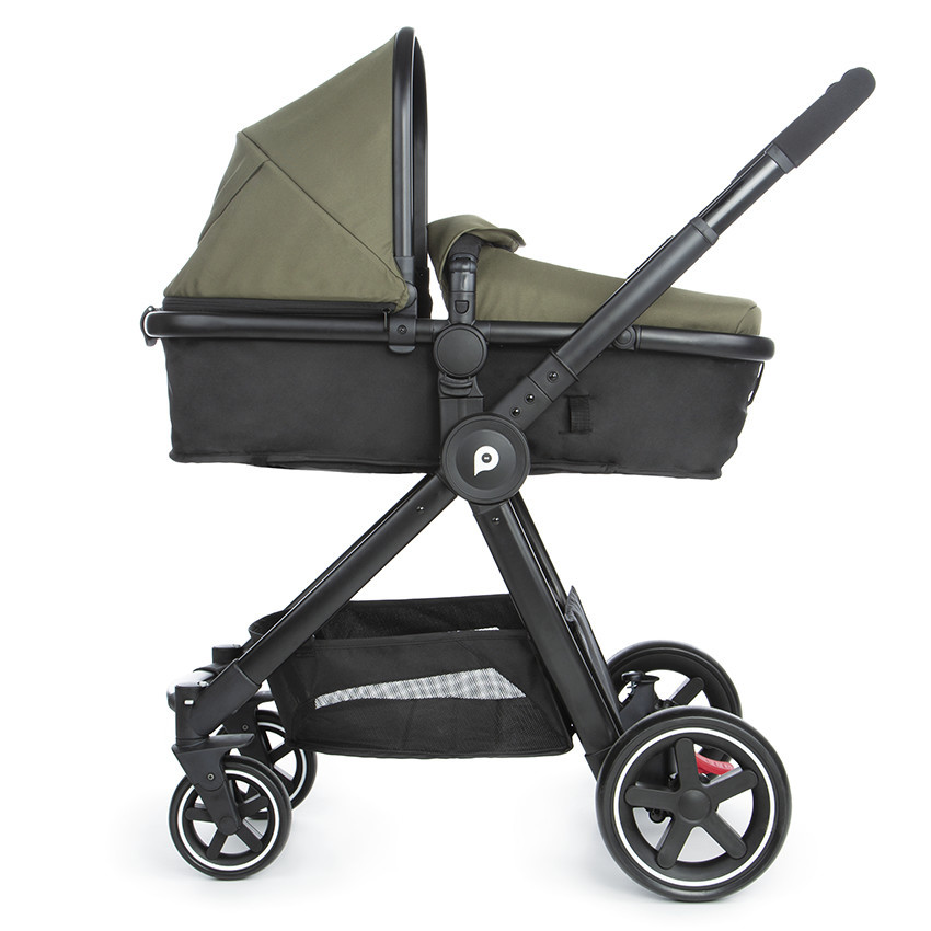 Carrito dúo Théa 2 en 1 kaki negro 