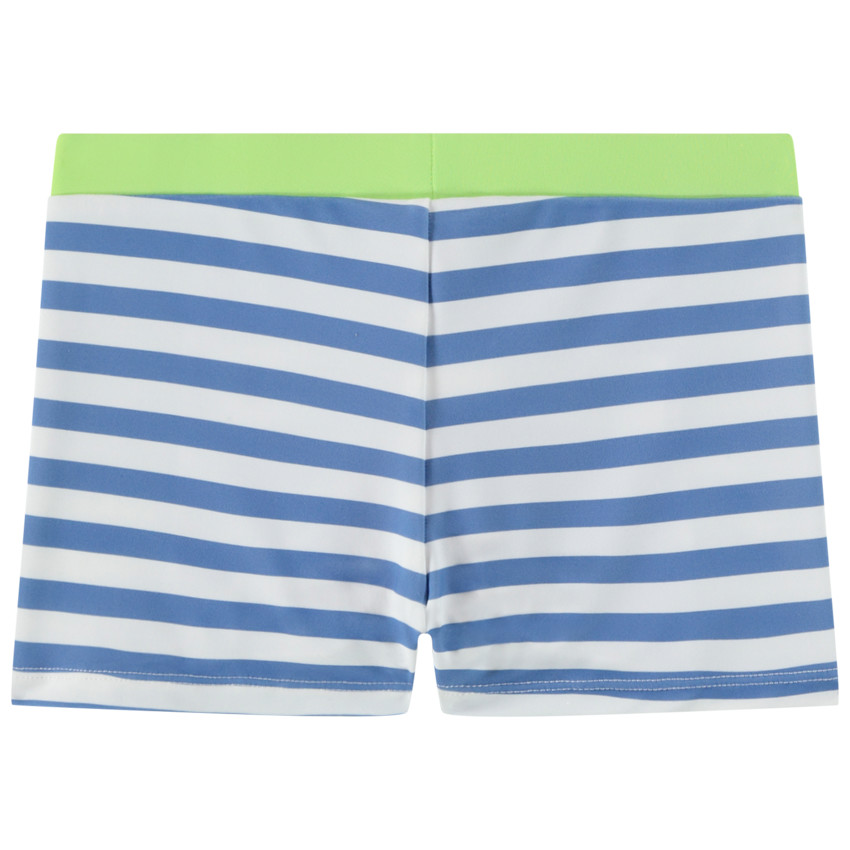 Bóxer de baño a rayas con insignia de Stitch Disney para niño 