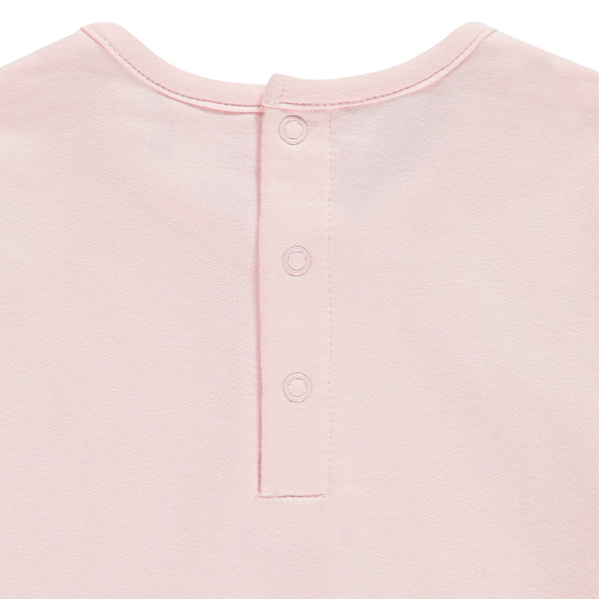 Pijama de 2 piezas de felpa Stitch Disney para bebé niña con acabados variados según la edad 