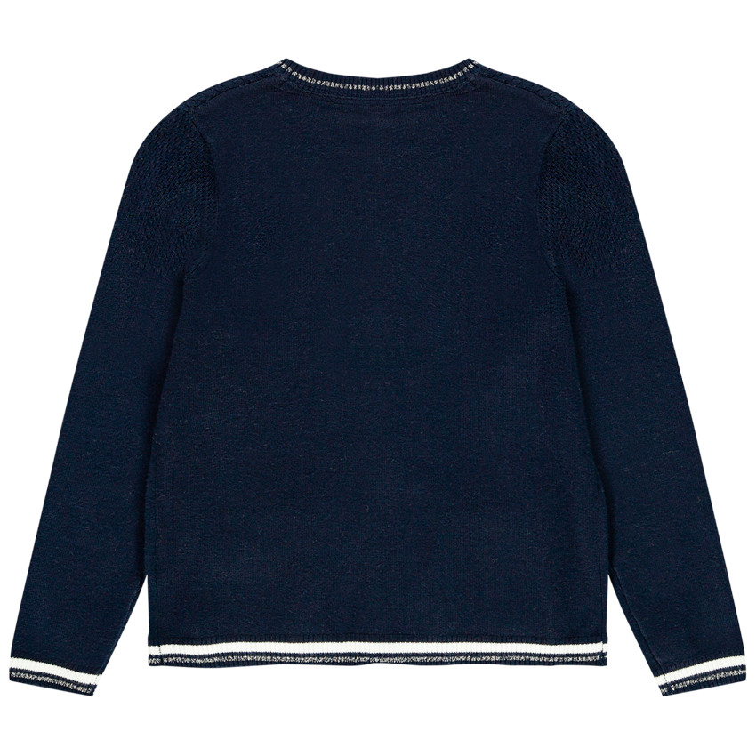 Chaqueta de punto azul marino  Additional Chaqueta de punto azul marino