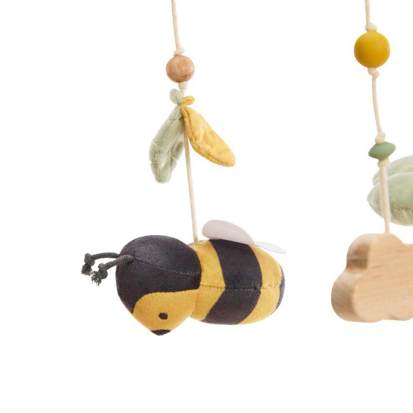 Móvil musical Paseo Bucólico verde 