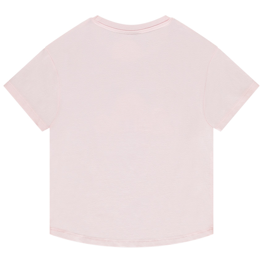 Camiseta de manga corta estampada de Barbie para niña 