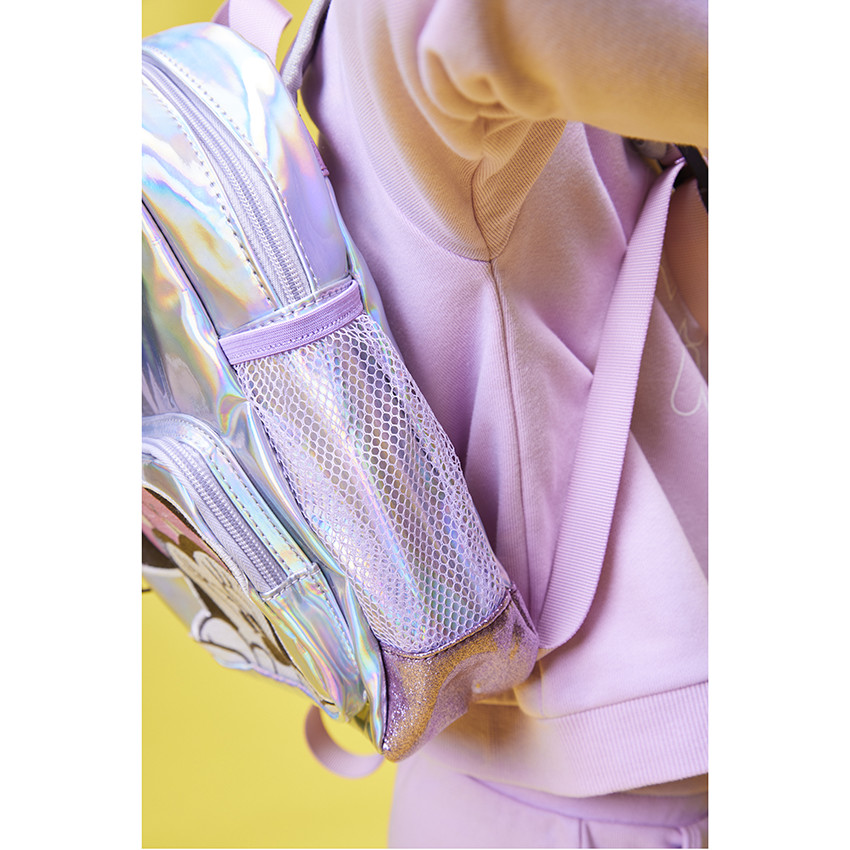 Sac à dos effet iridescent patch Minnie Disney pour fille 