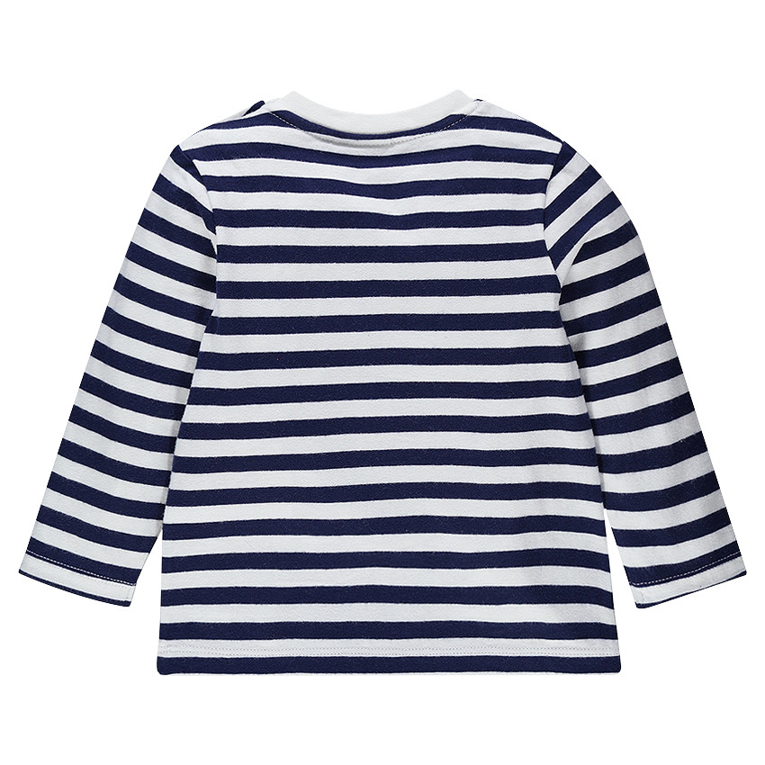 Camiseta manga larga de tejido de punto con rayas Disney con estampado Mickey 