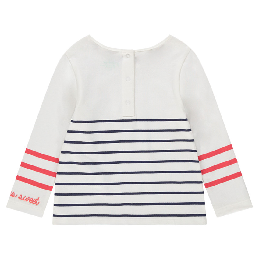 Marinera de punto con estampado de Minnie ©Disney y rayas estampadas  