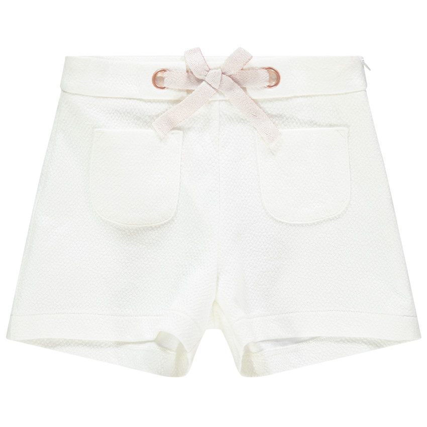 Short en maille fantaisie à poches  Additional Short en maille fantaisie à poches