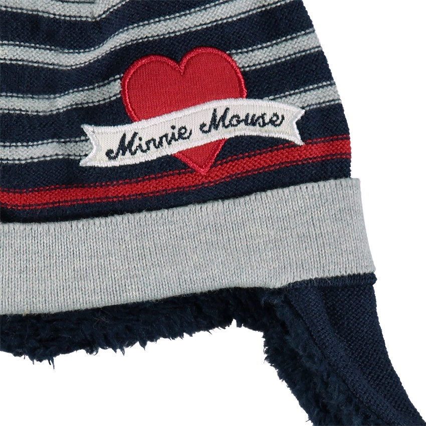 Gorro de punto con forro de borreguillo con orejas - Disney Minnie 