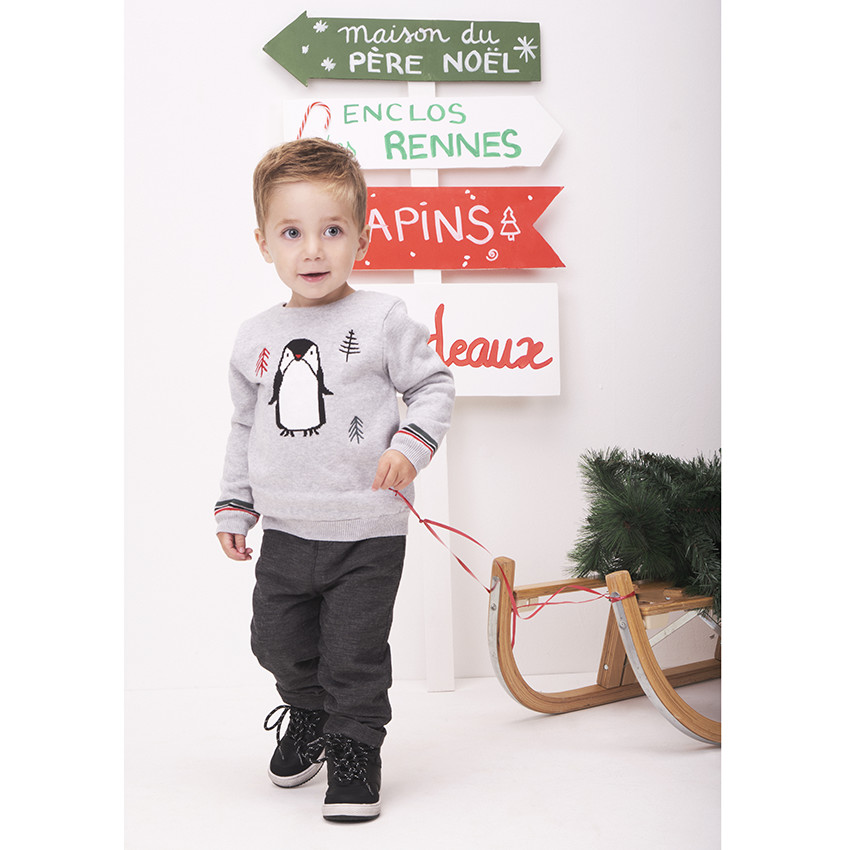 Jersey print pingüino 