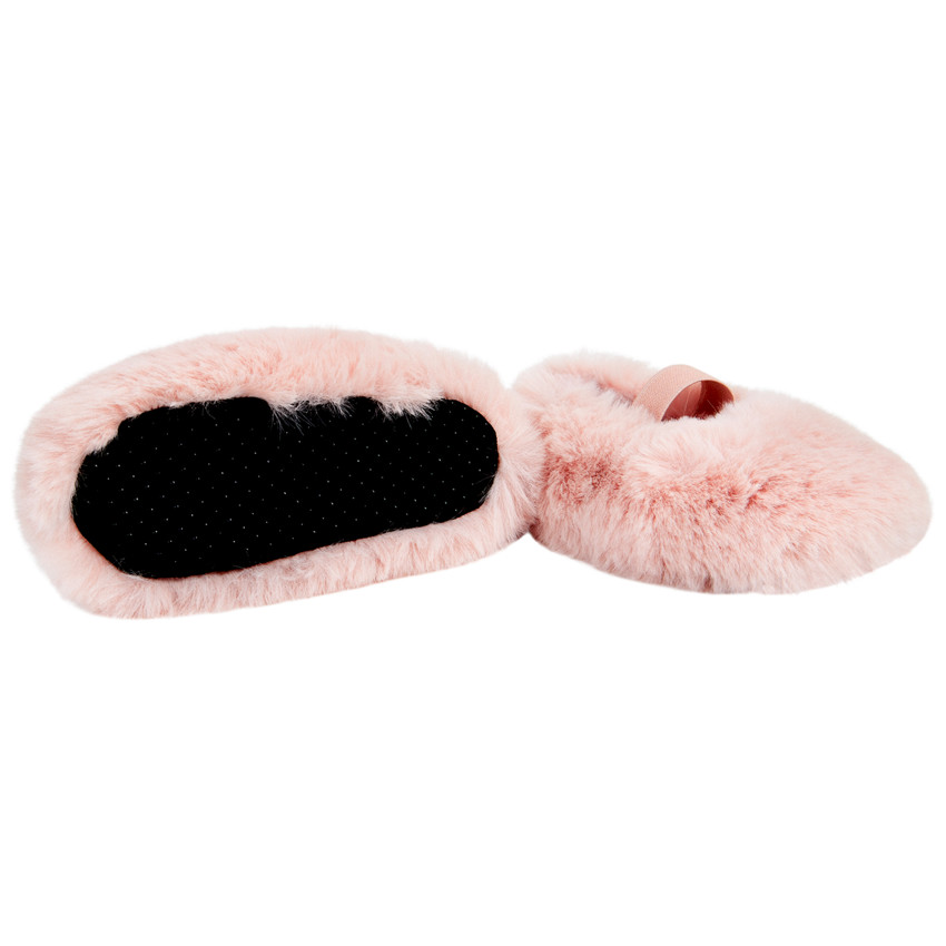Pantuflas de terciopelo suave para niña 