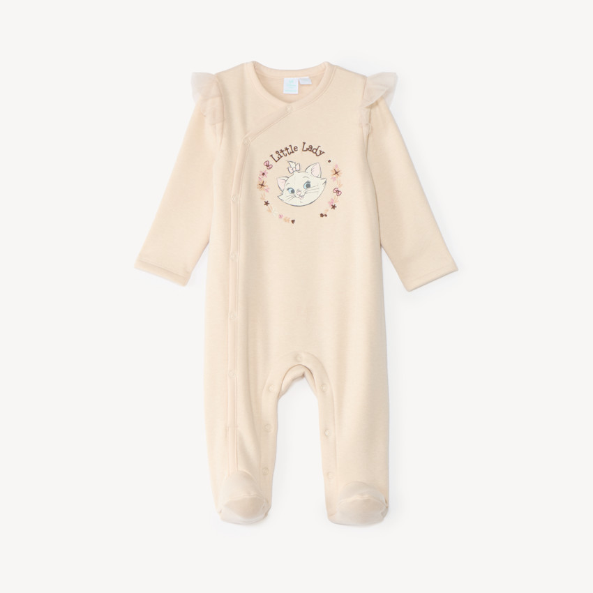 Duerme bebé en sherpa para niña con estampado de Marie de los Aristogatos de Disney (acabados diferentes según la edad) 