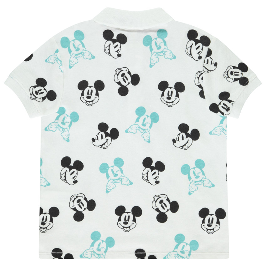 Polo de manga corta con diseño de Mickey Disney para niño 