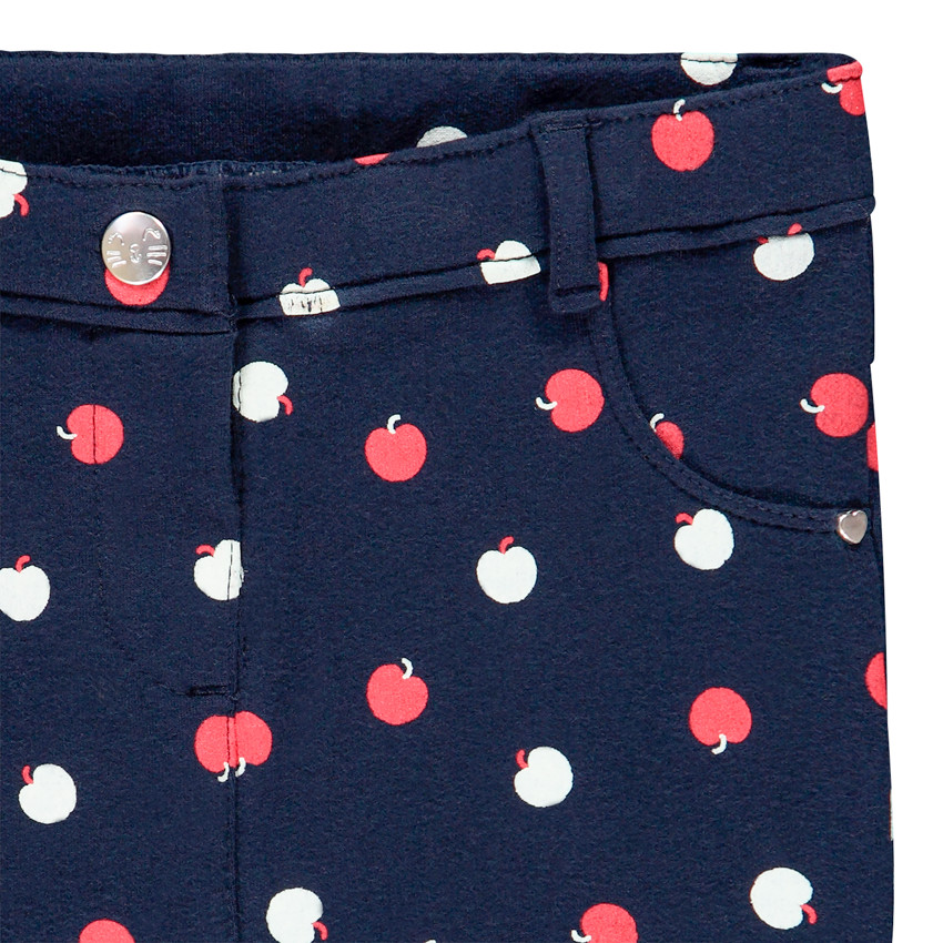 Jeggings estampado manzanas 