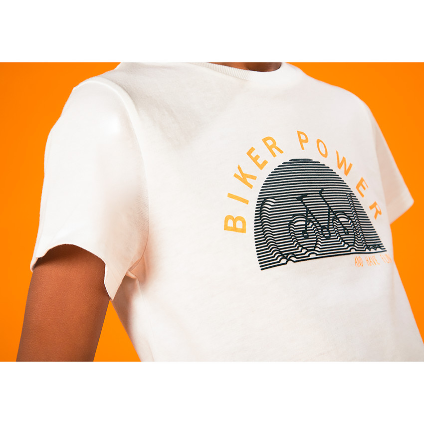 T-shirt manches courtes print vélo pour garçon Main T-shirt manches courtes print vélo pour garçon