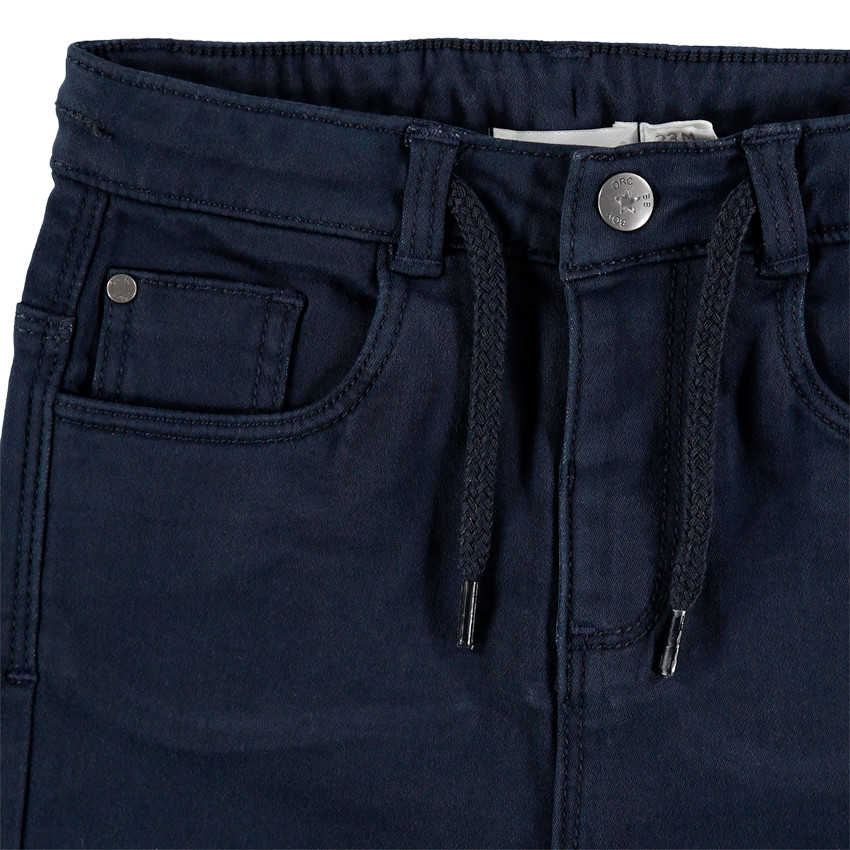 Bermudas de tela con cordones ajustables para niño  Additional Bermudas de tela con cordones ajustables para niño