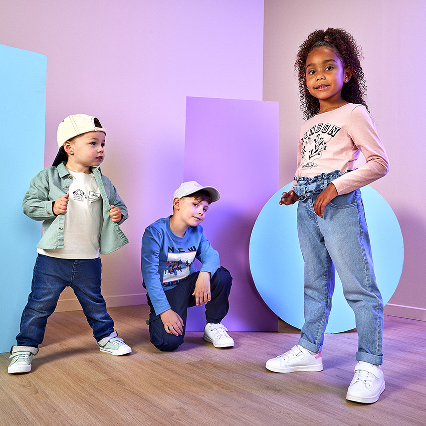 Camiseta de manga larga con estampado fantasía para bebé niño 