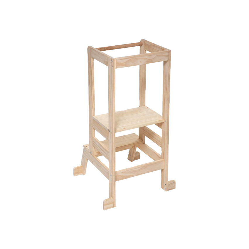 Torre de observación y aprendizaje Léa madera de pino 