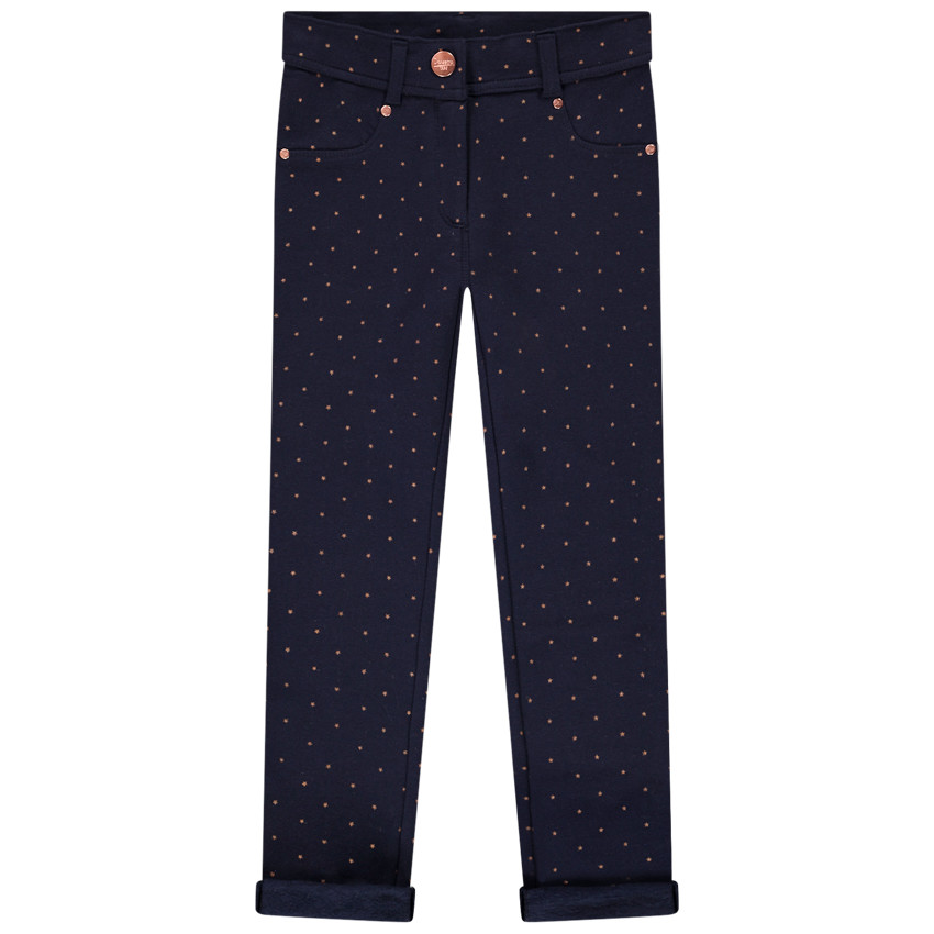 Pantalón skinny de felpa niña 