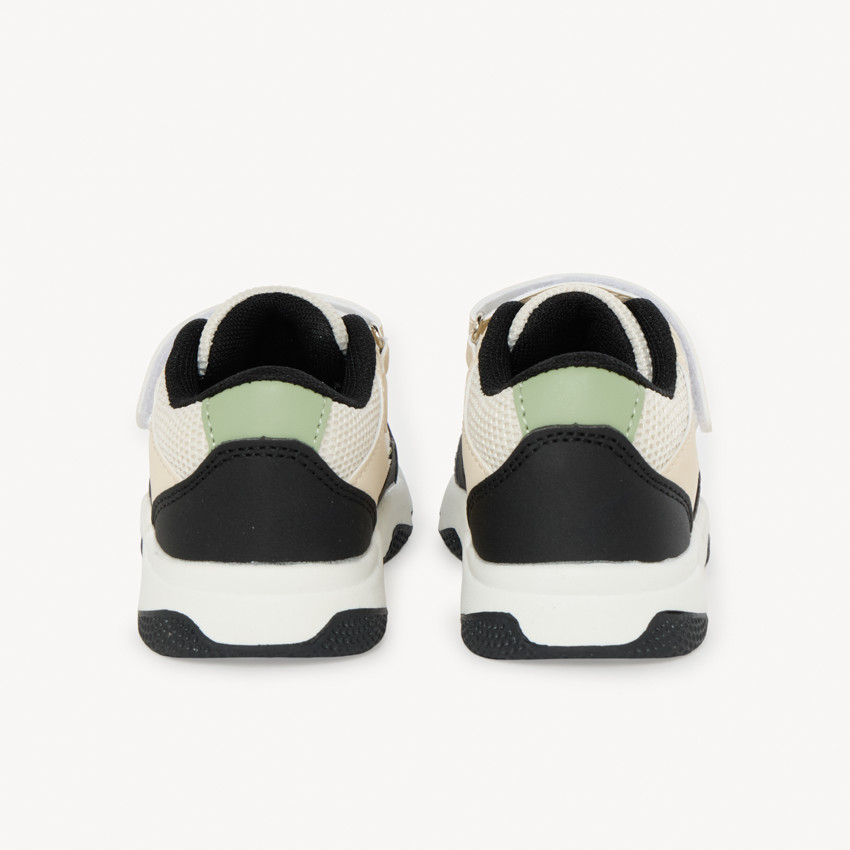 Zapatillas deportivas de malla con inserciones para bebé niño 