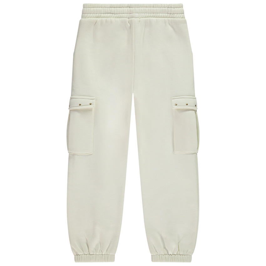 Pantalón jogging felpa estilo cargo para niña 