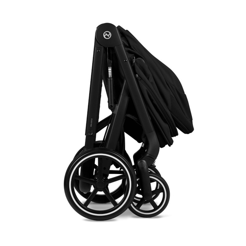 Poussette Duo Balios S Lux 2026 + Nacelle Pliable Moon Black 