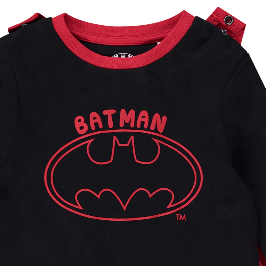 Pijama de 2 piezas con capa desmontable de Batman Warner para niño  Additional Pijama de 2 piezas con capa desmontable de Batman Warner para niño