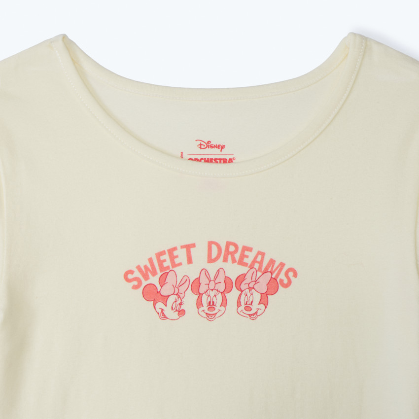 Conjunto de 3 bodies de manga corta de Minnie Disney para niña 