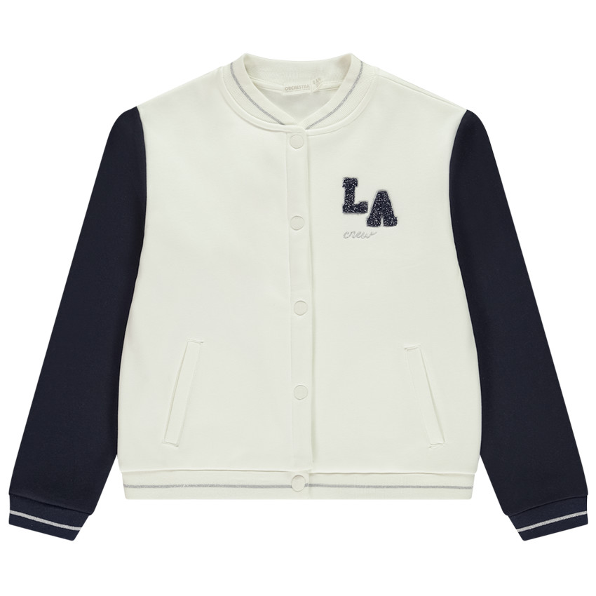 Chaqueta teddy de felpa sherpa para niña 