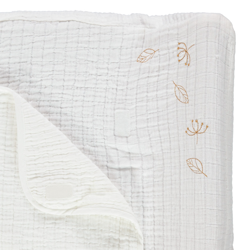 Funda de cambiador de gasa de algodón Natural Cocoon  Additional Funda de cambiador de gasa de algodón Natural Cocoon