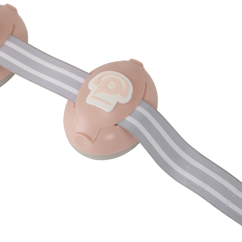 Auriculares anti-ruido para bebé rosa Prémaman 