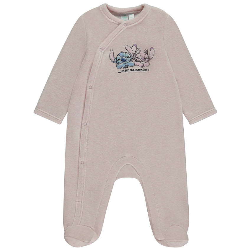 Dors bien velours Stitch Angel Disney pour bebe fille avec ouvertures differentes selon l age Orchestra