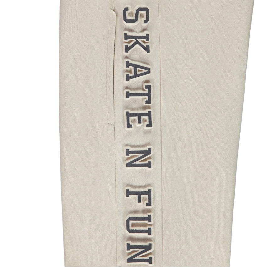 Bermudas de felpa fantasía con estampado en relieve para niño 